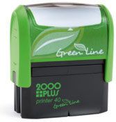Printer 40 - Greenline Self-Inking Stamp
15/16" x 2-3/8