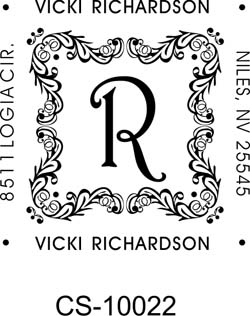 monogram stamp