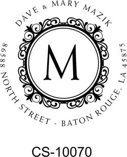 monogram stamp