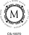 monogram stamp