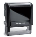 Ideal 4914 Self-Inking Stamp 1" x 2-1/2"