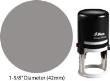 Shiny, R-542 Self-Inking Stamp-1-5/8 in Dia.