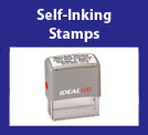 Self-Inking Rubber Stamp