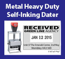 Metal Heavy Duty Self-Inking Daters