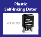 Plastic Self-Inking Daters