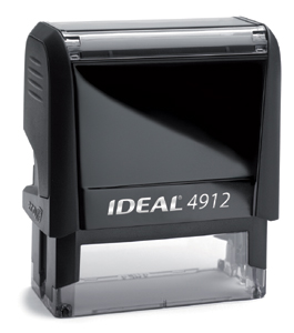 IDEAL 80 SELF-INKING STAMP 3/4" x 2" - 19mm x 51mm