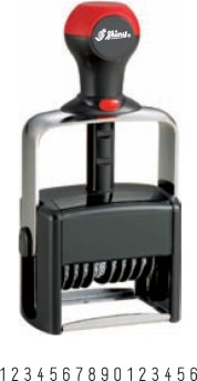 Shiny H-6416 Heavy Duty Self-Inking Numberer