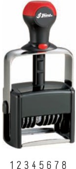 Shiny H-6556 Custom Assembly Heavy Duty Self-Inking Numberer