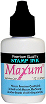 Ideal Premium Stamp Ink, 1 oz. Bottle