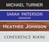 2X10-PLATE - 2x10 Name Plate-1 Line