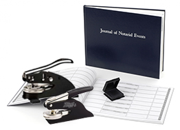 Notary Package D - Embosser