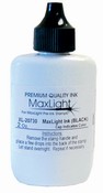MaxLight Ink - 2 oz.2 oz. MaxLight Ink - For use in MaxLight and PSI (black handle) stamps.