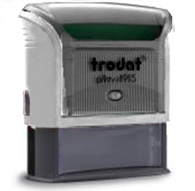 Trodat, 4915 Self-Inking Stamp, Custom Self-Inking Stamp 1 in. x 2-3/4 in.