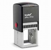 Trodat, 4924, Self-Inking Stamp, 1-5/8 in. x 1-5/8 in.