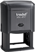 Trodat, 4927 Self-Inking Stamp, 1 9/16 in. x 2 3/8 in.